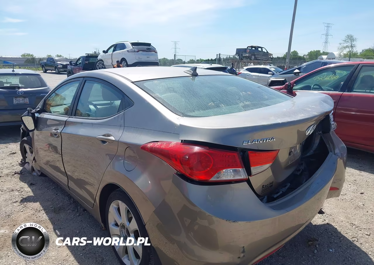 2013 Hyundai Elantra Limited VIN:5NPDH4AE5DH180600 - 3