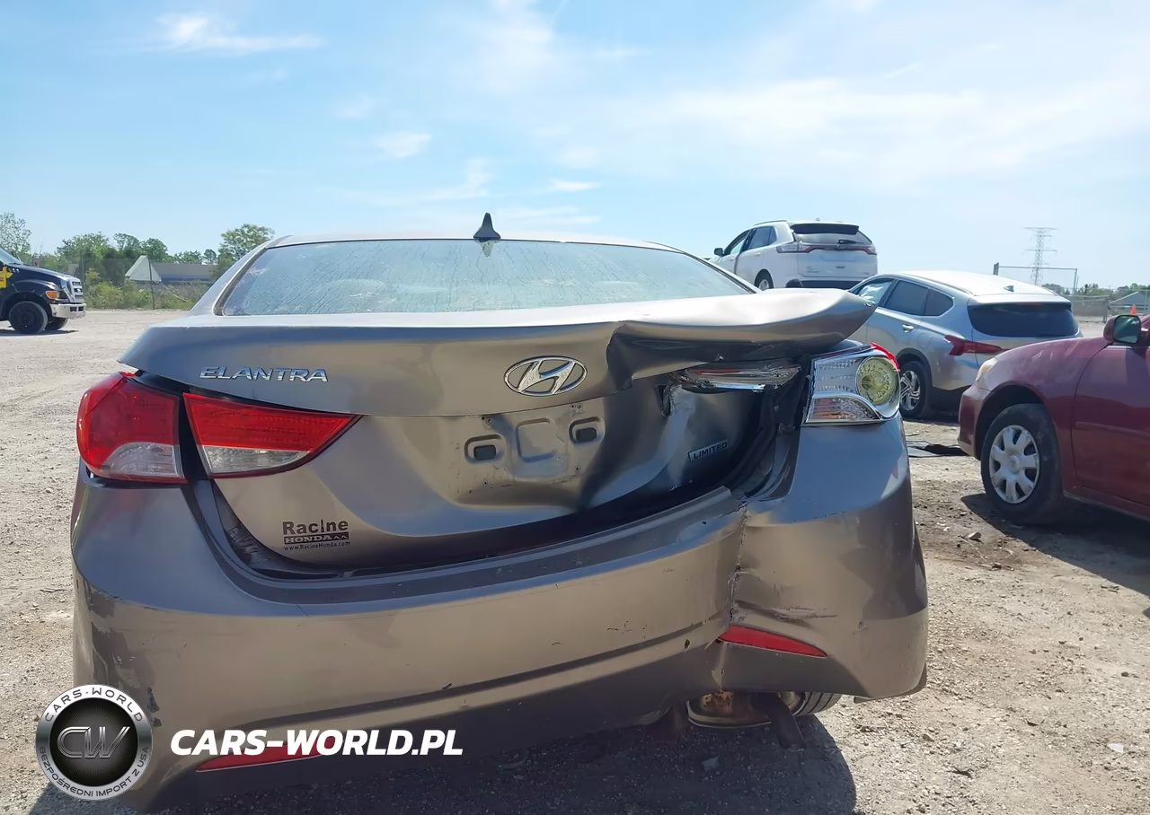 2013 Hyundai Elantra Limited VIN:5NPDH4AE5DH180600 - 6