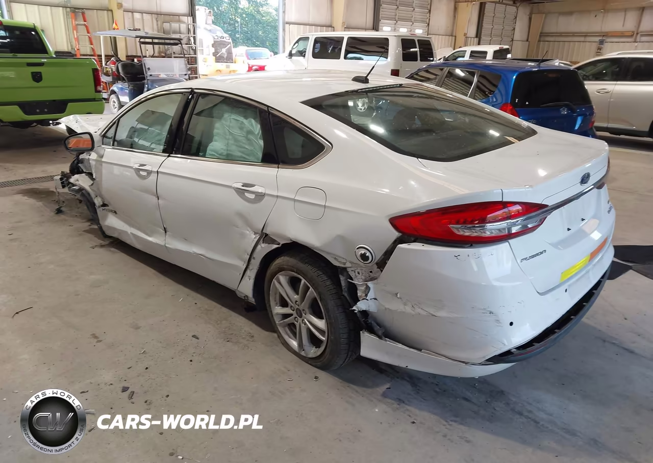 2018 Ford Fusion Hybrid Se VIN:3FA6P0LUXJR178476 - 3
