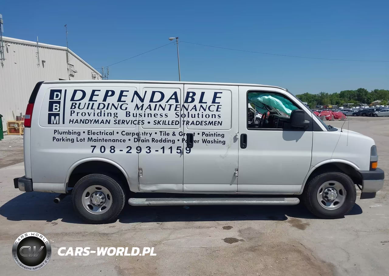 2022 Chevrolet Express Cargo Rwd 2500 Regular Wheelbase Wt VIN:1GCWGAFP0N1195499 - 13