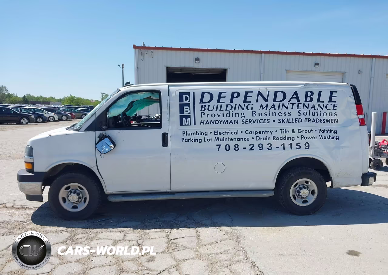 2022 Chevrolet Express Cargo Rwd 2500 Regular Wheelbase Wt VIN:1GCWGAFP0N1195499 - 14