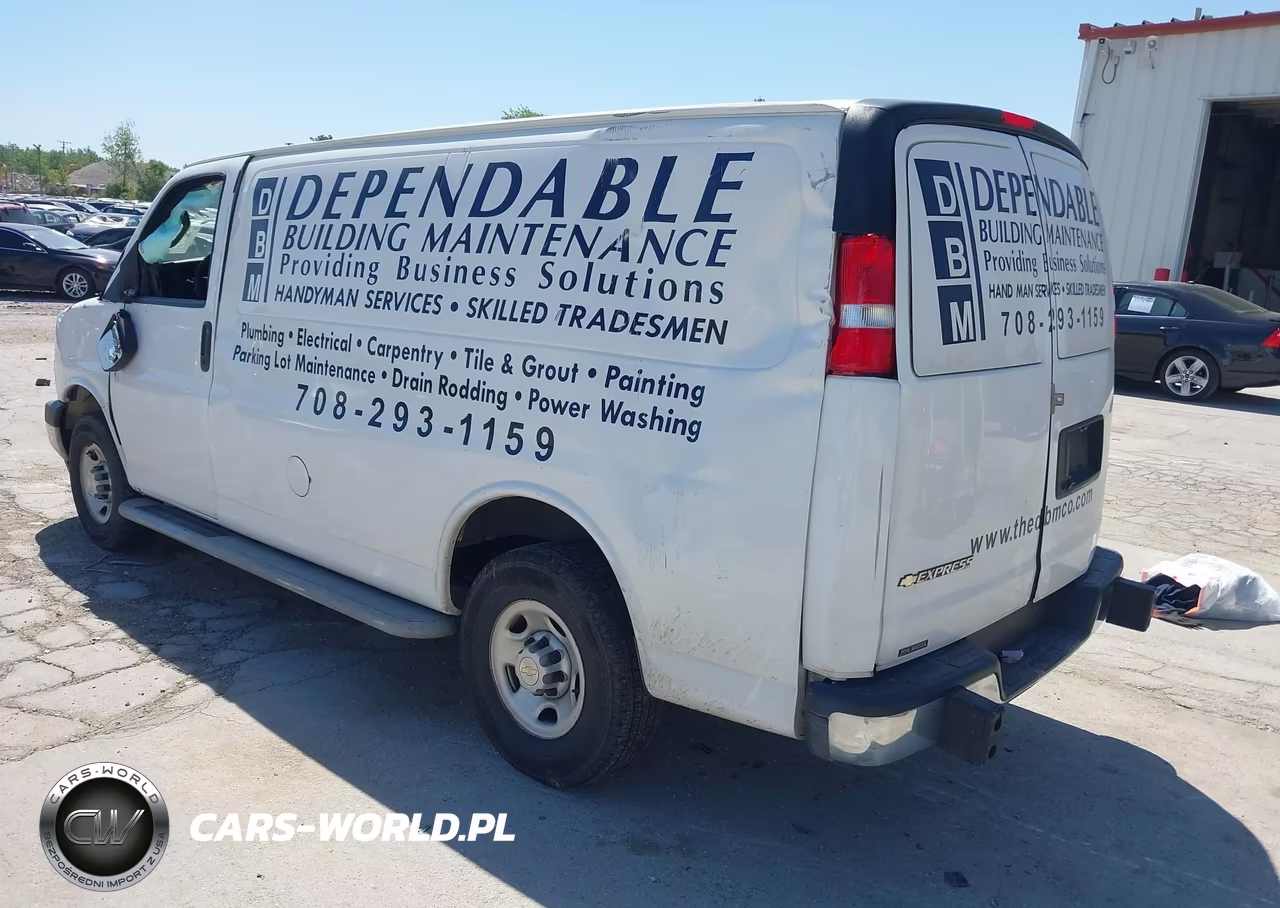 2022 Chevrolet Express Cargo Rwd 2500 Regular Wheelbase Wt VIN:1GCWGAFP0N1195499 - 3