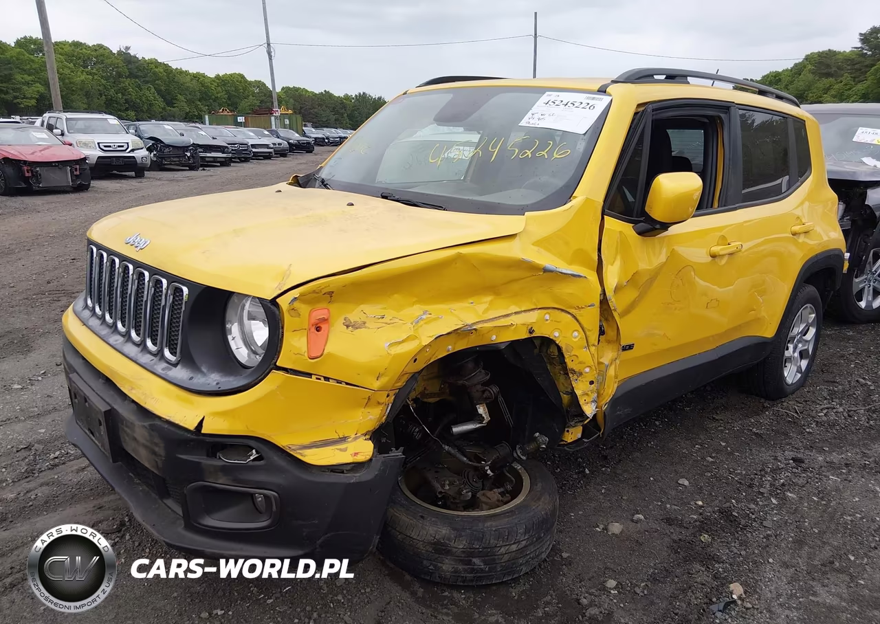 2017 Jeep Renegade Latitude 4X4 VIN:ZACCJBBB0HPG06392 - 2
