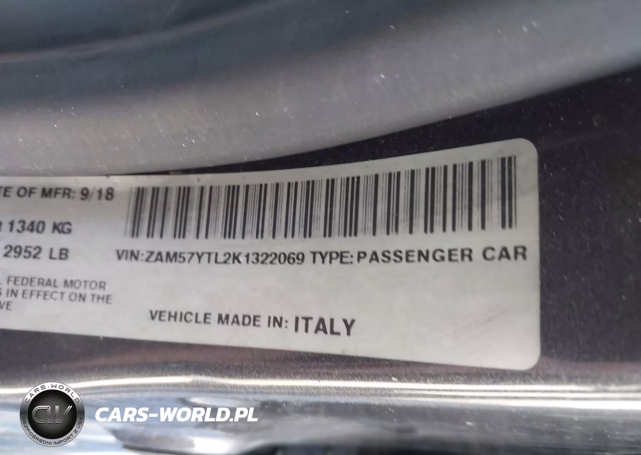 2019 Maserati Ghibli S Q4 Granlusso VIN:ZAM57YTL2K1322069 - 9