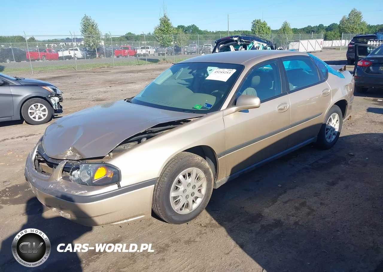 2004 Chevrolet Impala VIN:2G1WF52E849341732 - 2