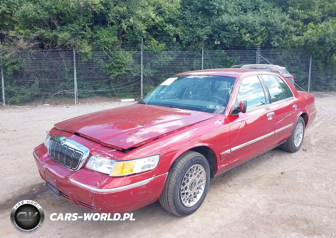2001 Mercury Grand Marquis Gs VIN:2MEFM74W11X657350 - 2