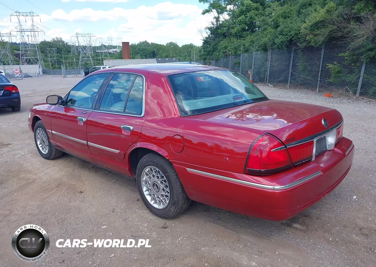2001 Mercury Grand Marquis Gs VIN:2MEFM74W11X657350 - 3