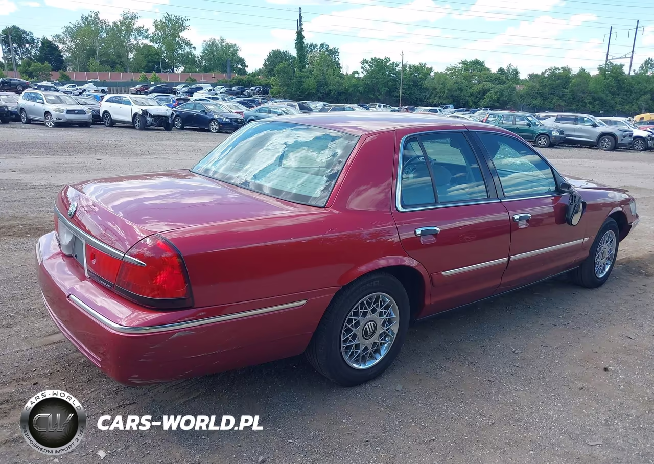 2001 Mercury Grand Marquis Gs VIN:2MEFM74W11X657350 - 4