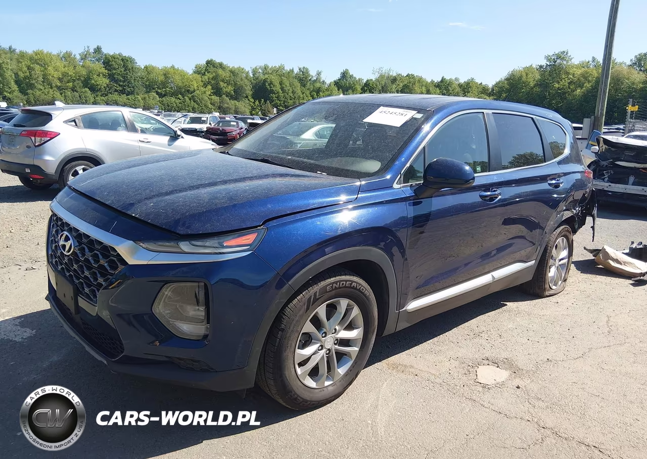 2019 Hyundai Santa Fe Se VIN:5NMS2CAD0KH111981 - 2