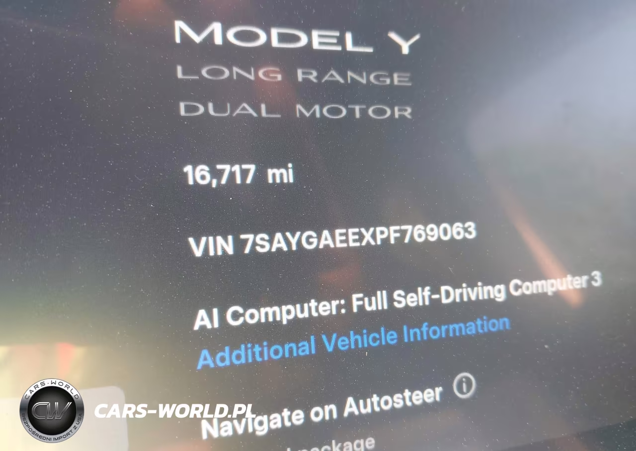 2023 Tesla Model Y Awd-Long Range Dual Motor All-Wheel Drive VIN:7SAYGAEEXPF769063 - 14