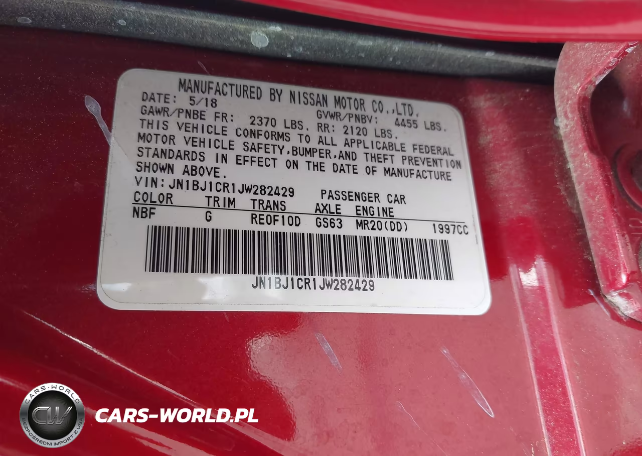 2018 Nissan Rogue Sport Sv VIN:JN1BJ1CR1JW282429 - 9