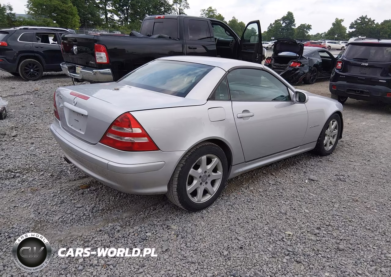 2003 Mercedes-Benz Slk 230 Kompressor VIN:WDBKK49F93F274542 - 4