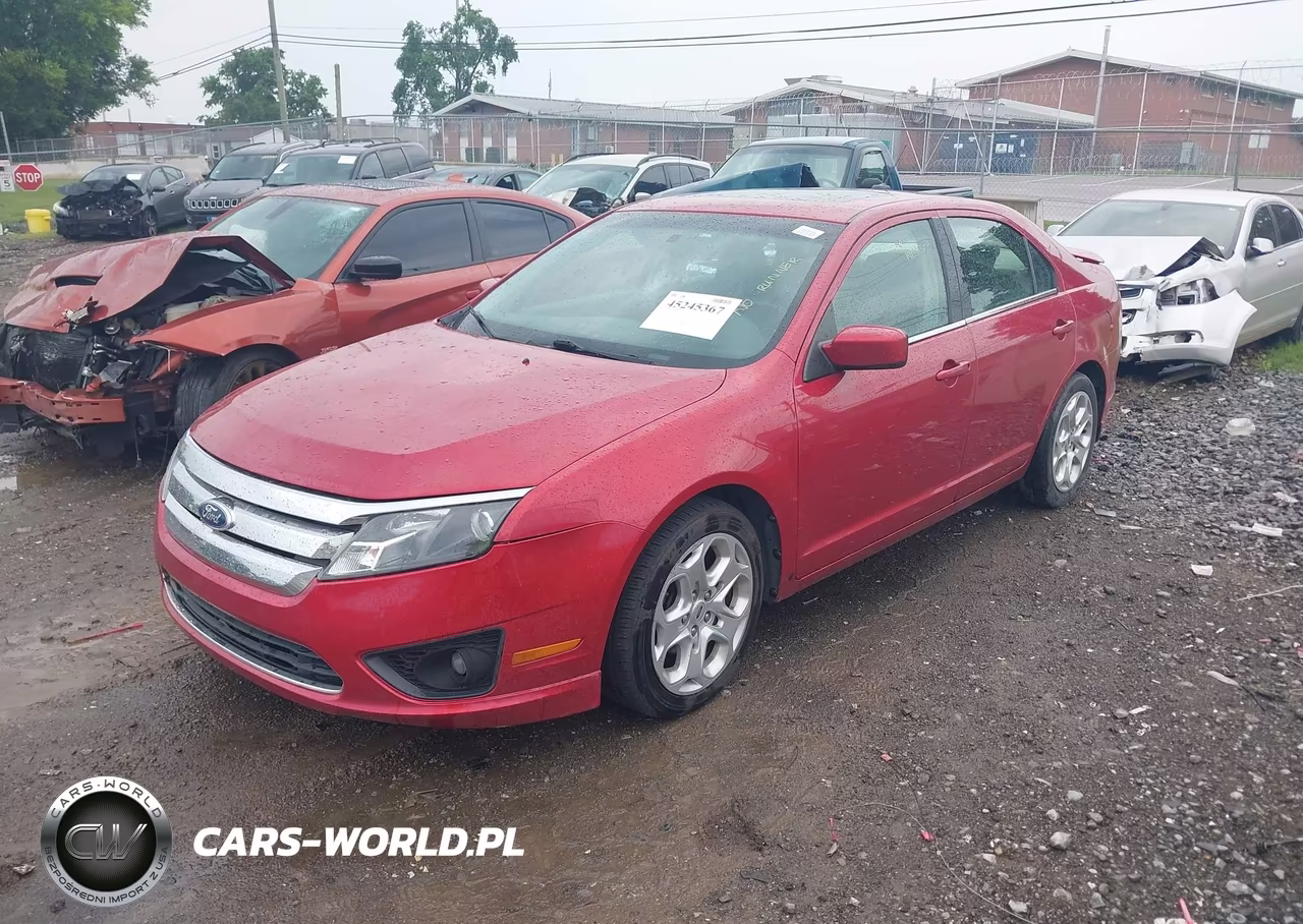2010 Ford Fusion Se VIN:3FAHP0HG4AR292484 - 2