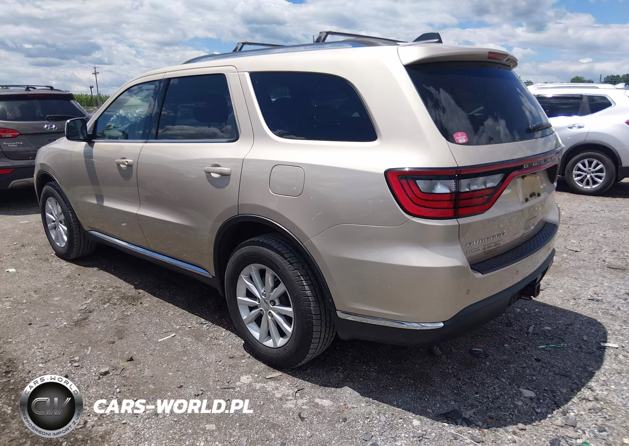 2014 Dodge Durango Sxt VIN:1C4RDJAG5EC295972 - 3