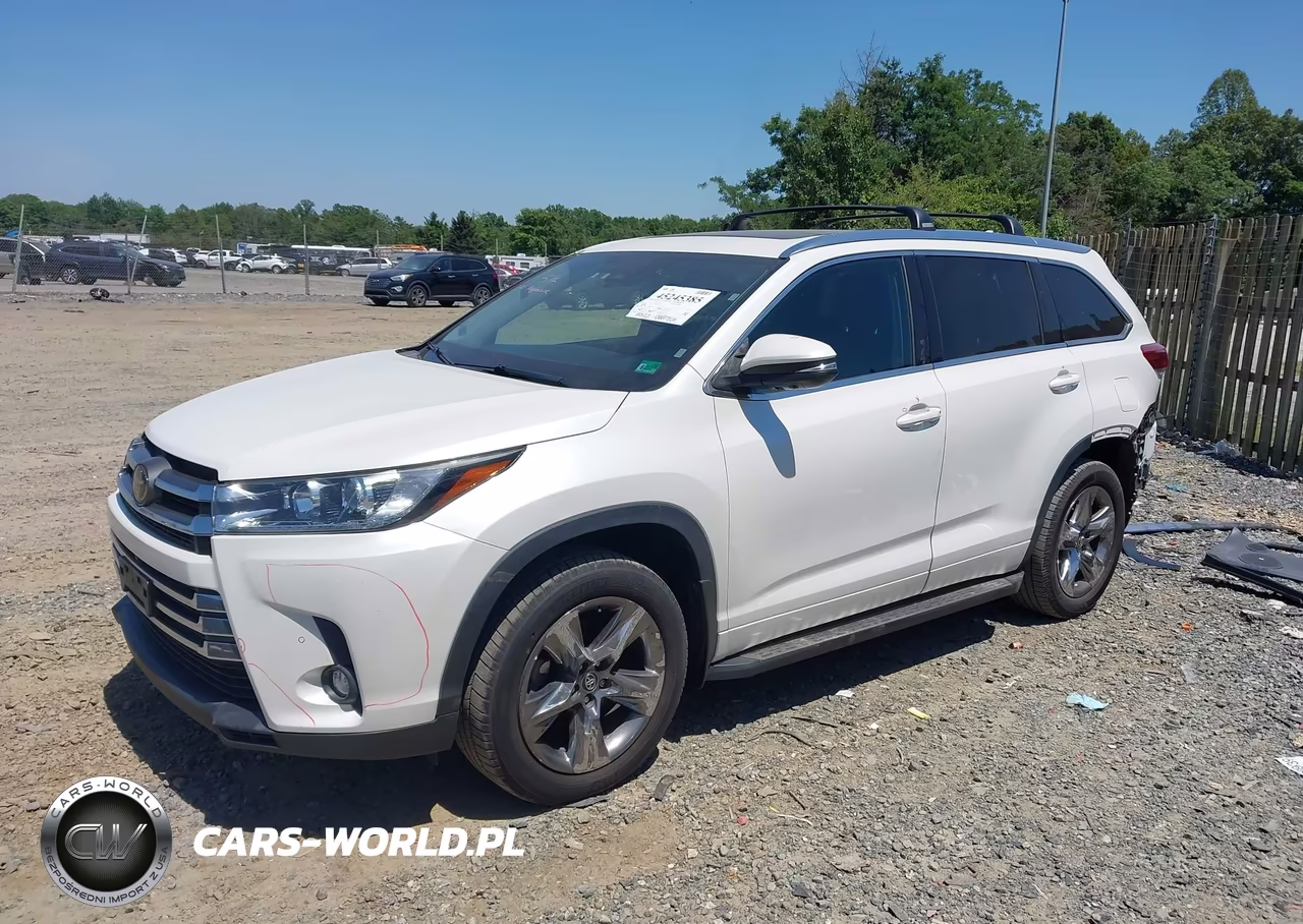 2019 Toyota Highlander Limited Platinum VIN:5TDDZRFH1KS958816 - 2