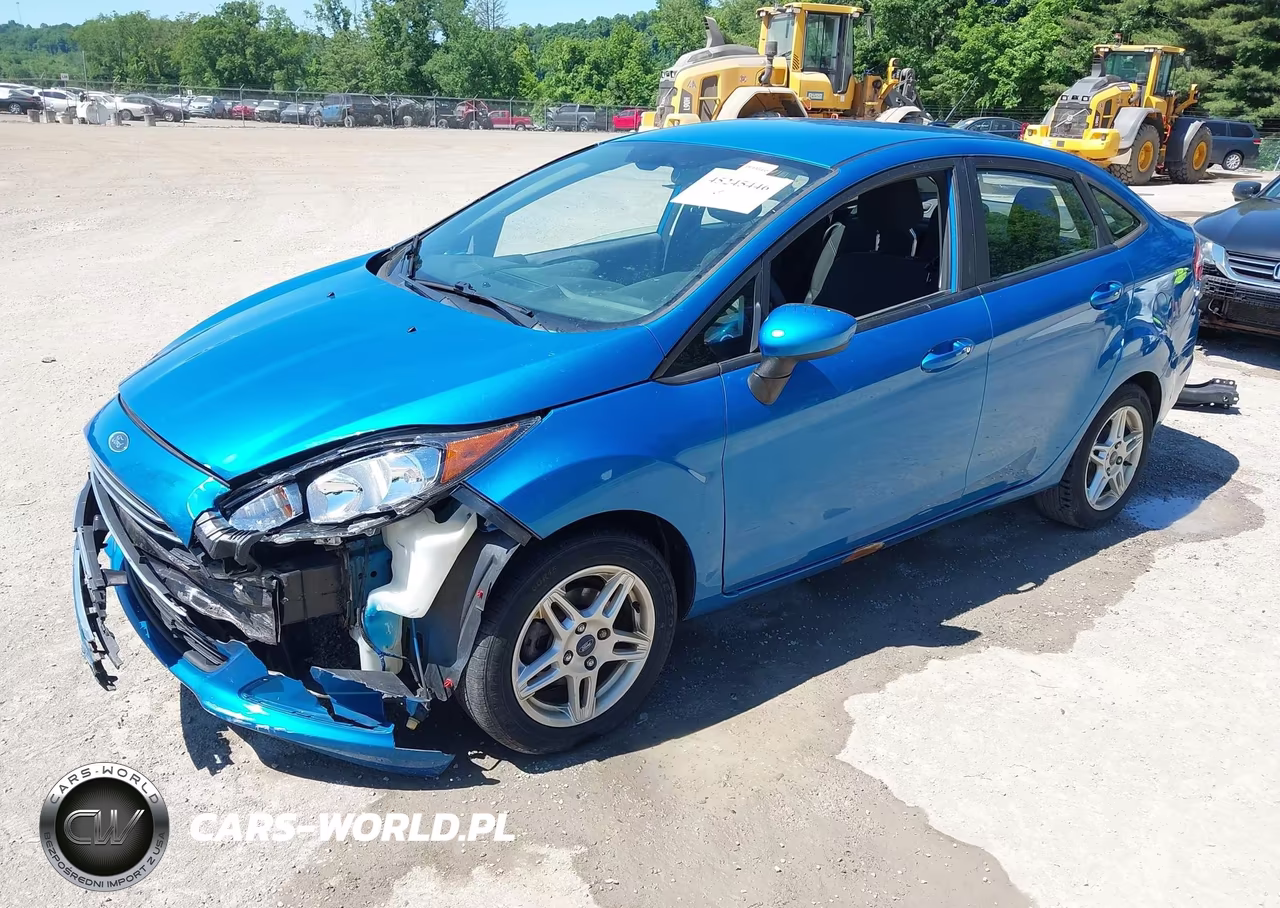 2017 Ford Fiesta Se VIN:3FADP4BJ1HM109558 - 2