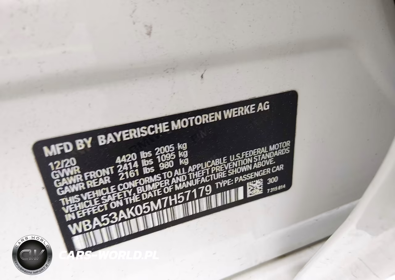 2021 BMW 228I Gran Coupe Sdrive VIN:WBA53AK05M7H57179 - 9
