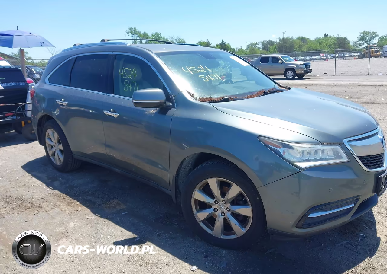 2014 Acura Mdx Advance Pkg W-Entertainment Pkg