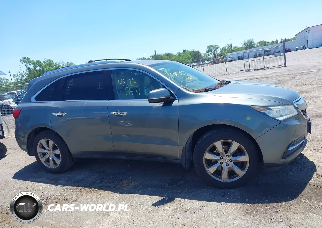 2014 Acura Mdx Advance Pkg W-Entertainment Pkg VIN:5FRYD3H8XEB013395 - 13