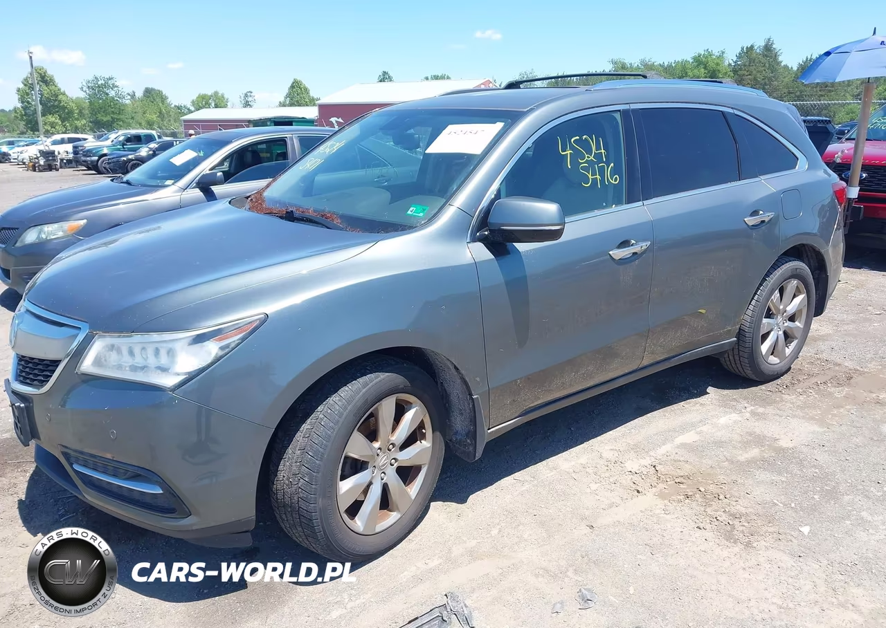 2014 Acura Mdx Advance Pkg W-Entertainment Pkg VIN:5FRYD3H8XEB013395 - 2