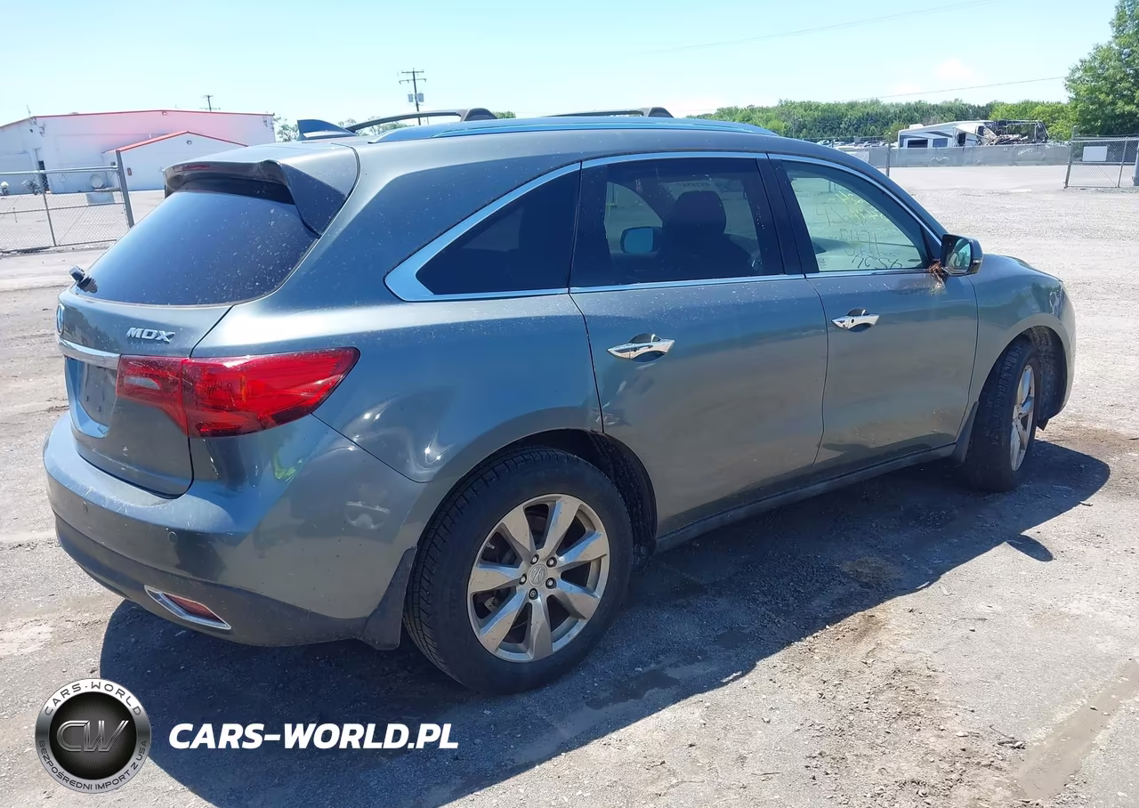 2014 Acura Mdx Advance Pkg W-Entertainment Pkg VIN:5FRYD3H8XEB013395 - 4
