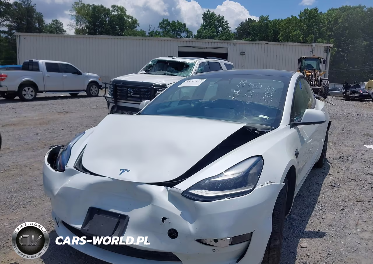 2021 Tesla Model 3 Standard Range Plus Rear-Wheel Drive VIN:5YJ3E1EA8MF064381 - 2