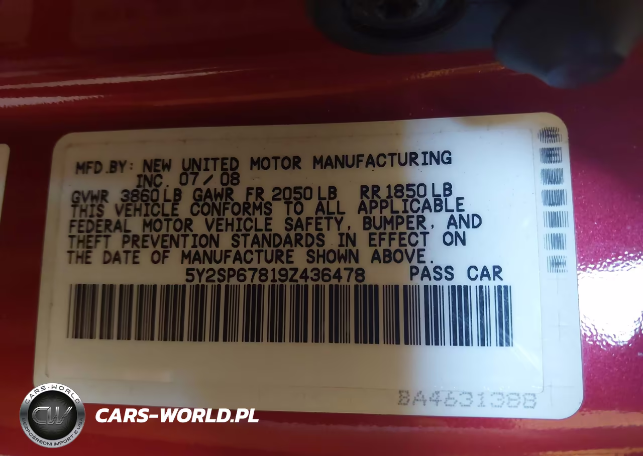 2009 Pontiac Vibe VIN:5Y2SP67819Z436478 - 9