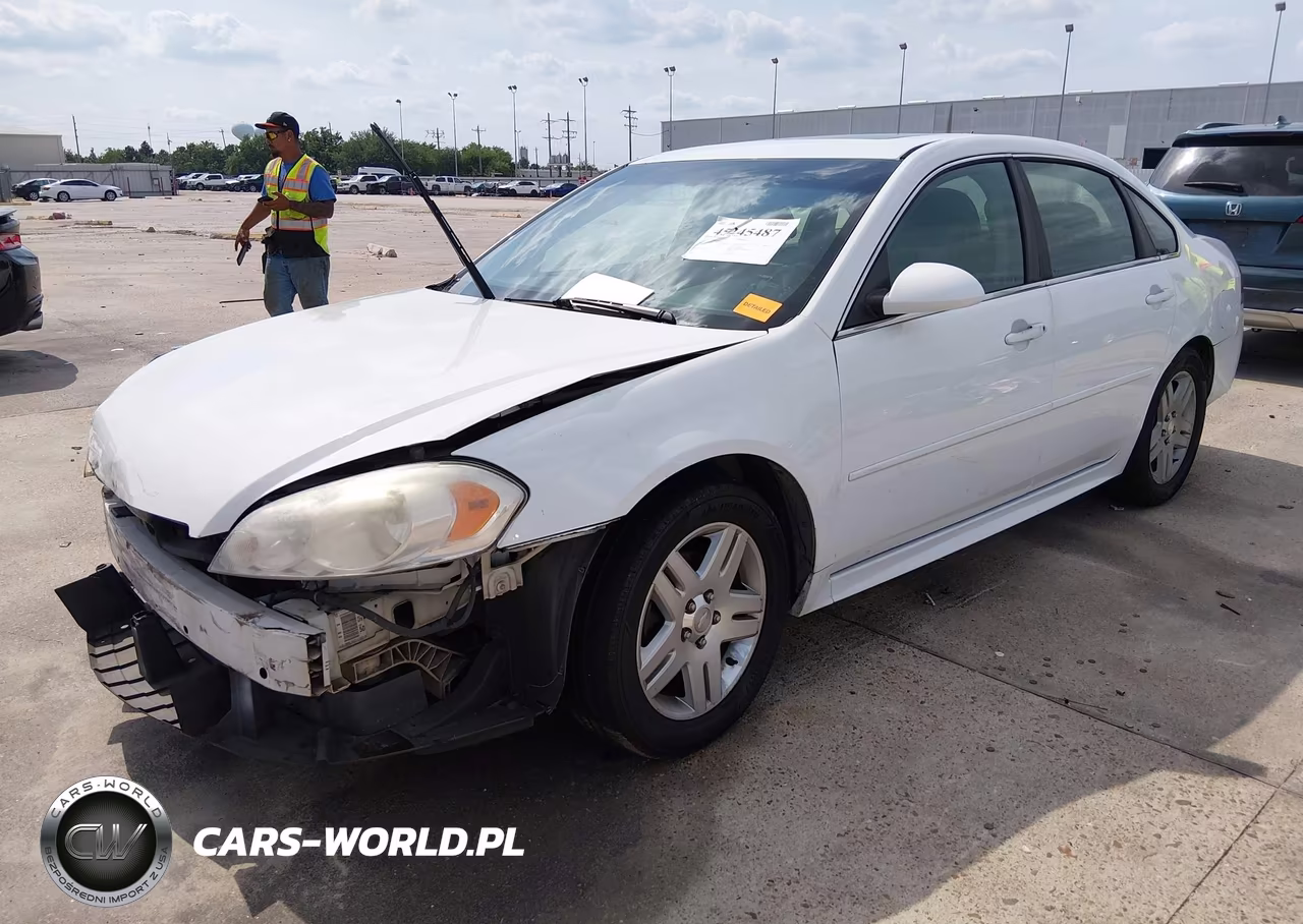 2012 Chevrolet Impala Lt VIN:2G1WG5E35C1317666 - 2