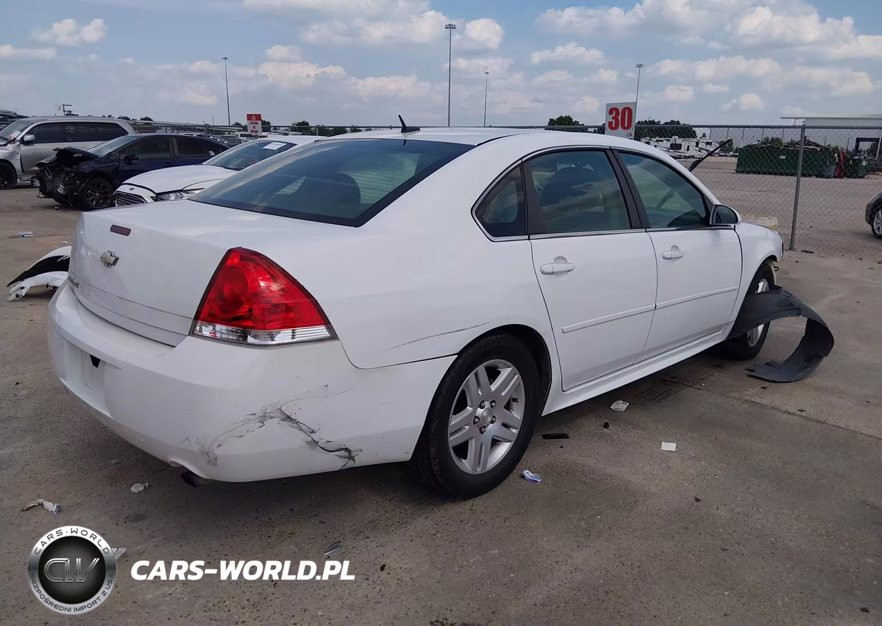 2012 Chevrolet Impala Lt VIN:2G1WG5E35C1317666 - 4