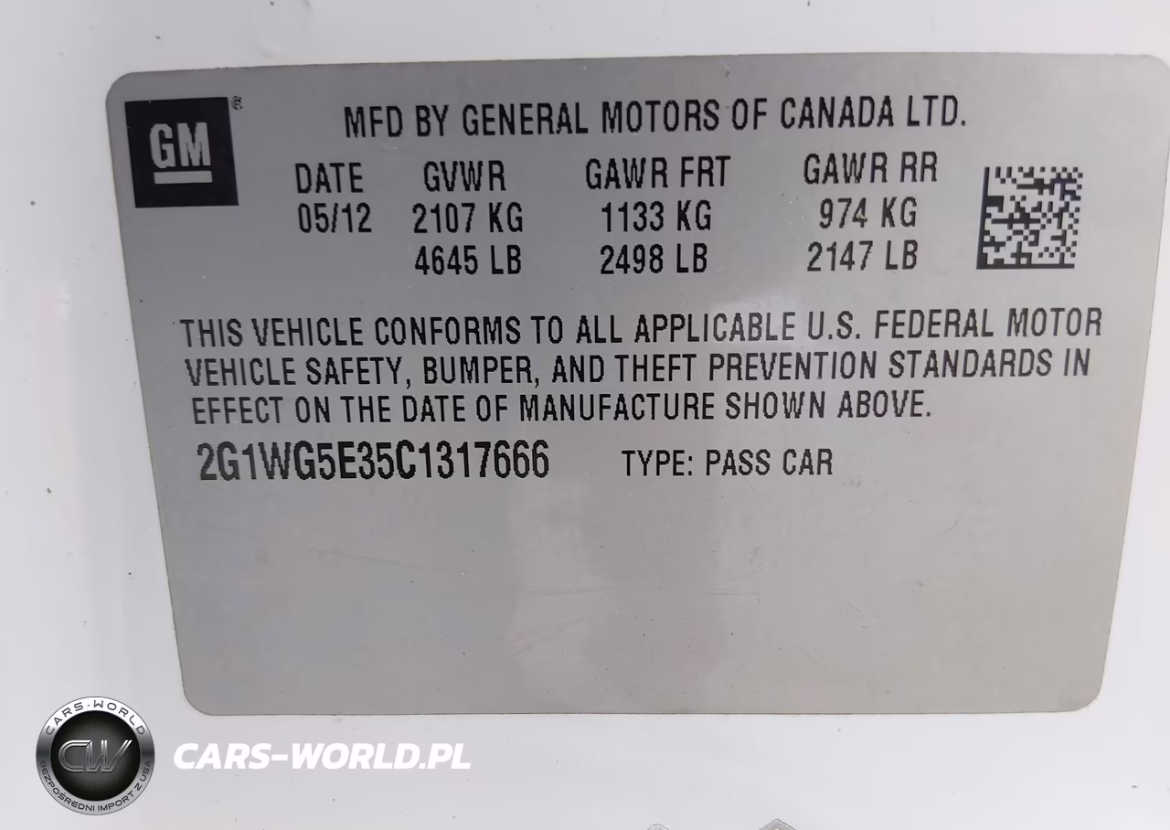 2012 Chevrolet Impala Lt VIN:2G1WG5E35C1317666 - 9