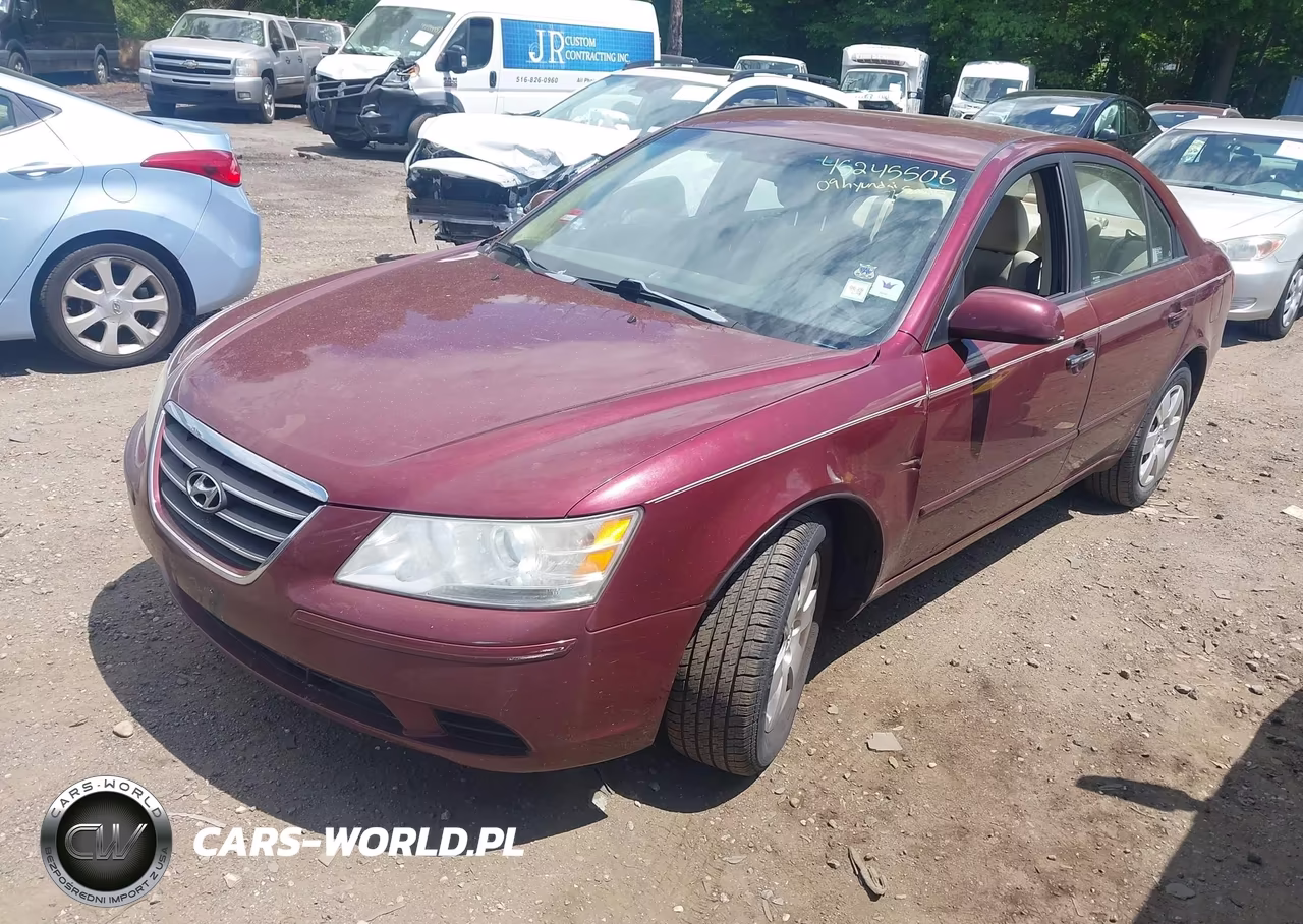 2009 Hyundai Sonata Gls VIN:5NPET46C89H482528 - 2