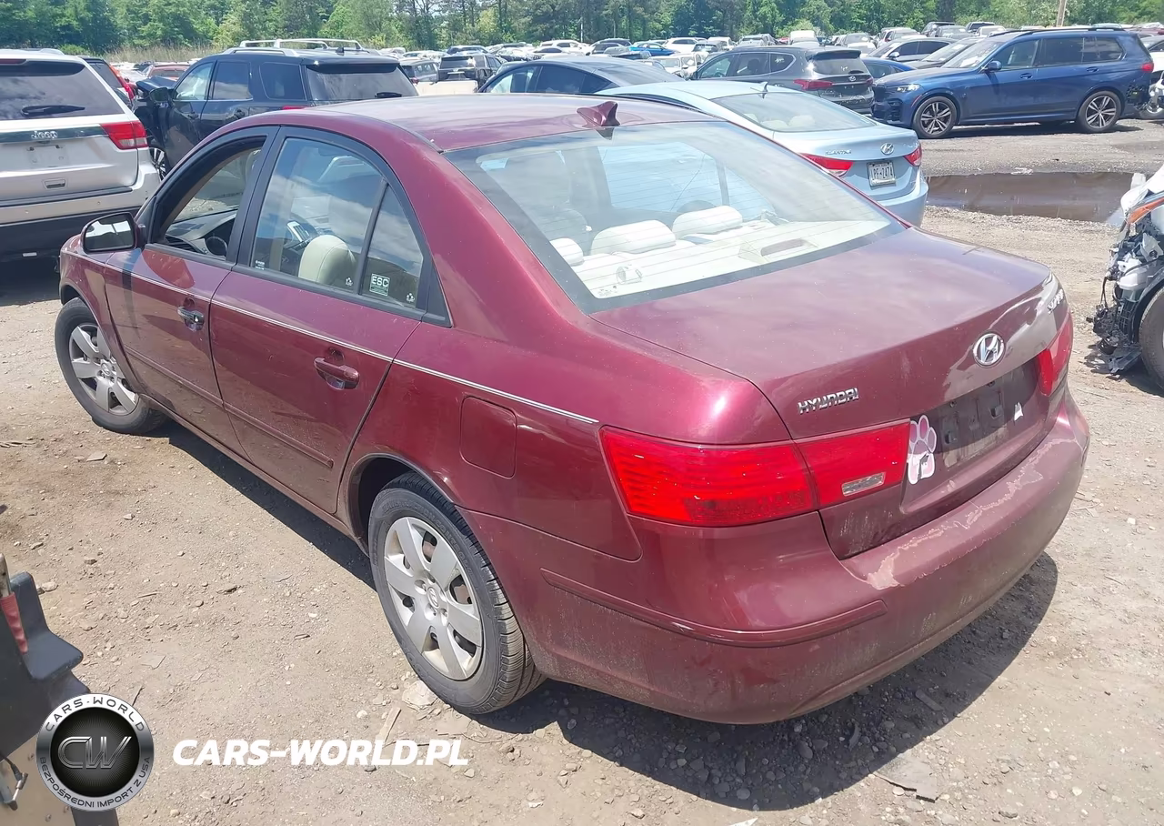 2009 Hyundai Sonata Gls VIN:5NPET46C89H482528 - 3