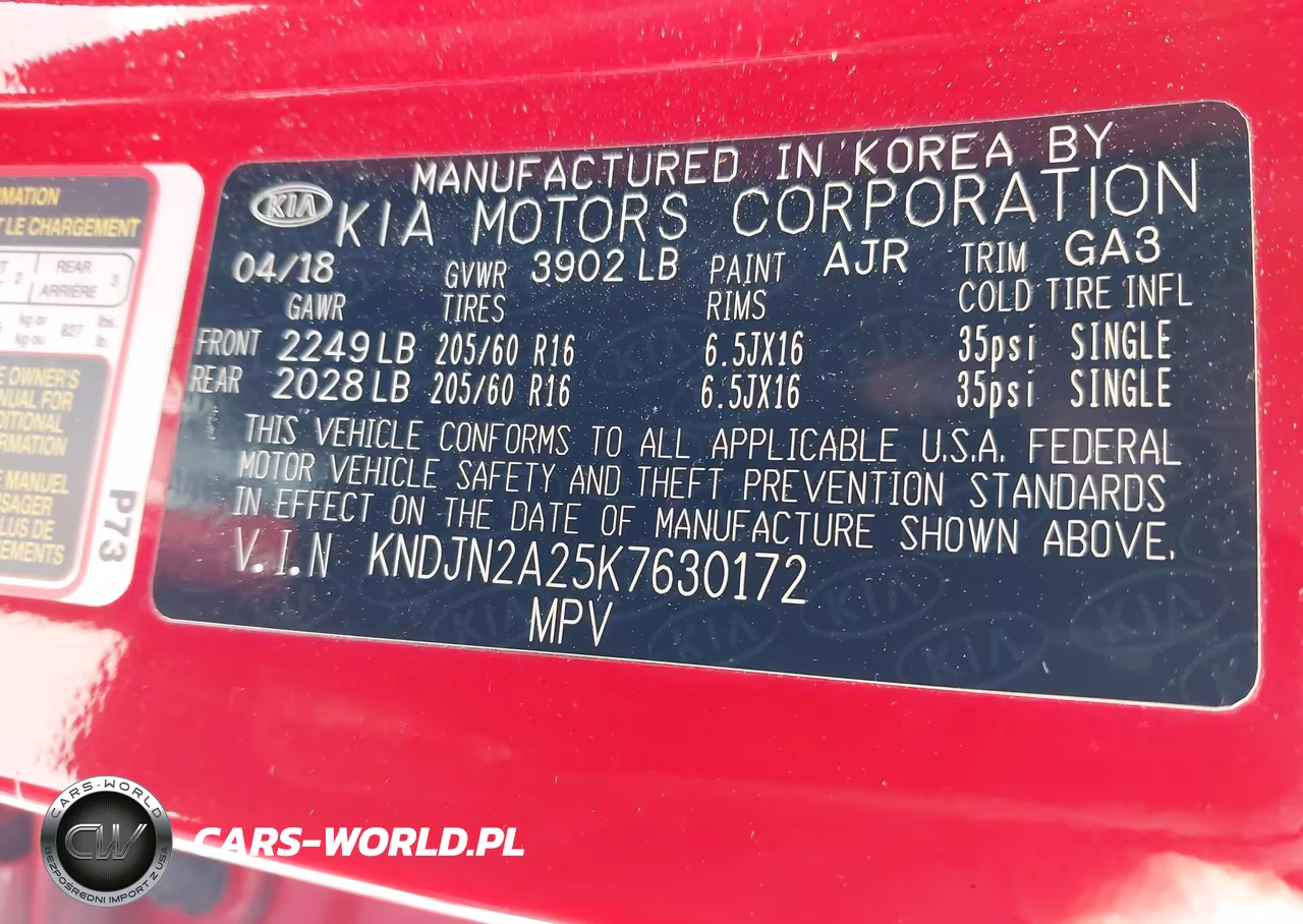 2019 Kia Soul VIN:KNDJN2A25K7630172 - 9
