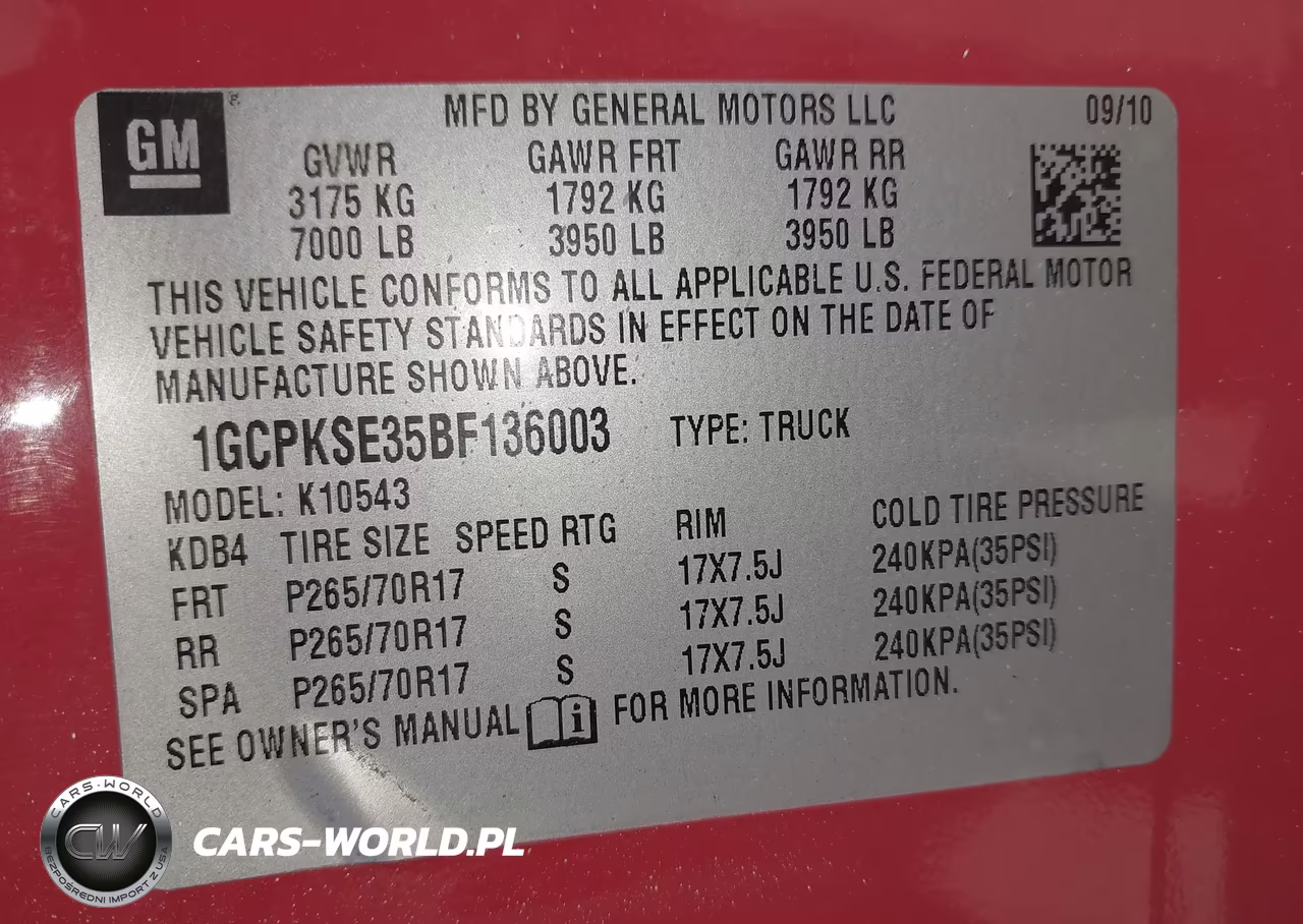 2011 Chevrolet Silverado 1500 Lt VIN:1GCPKSE35BF136003 - 9