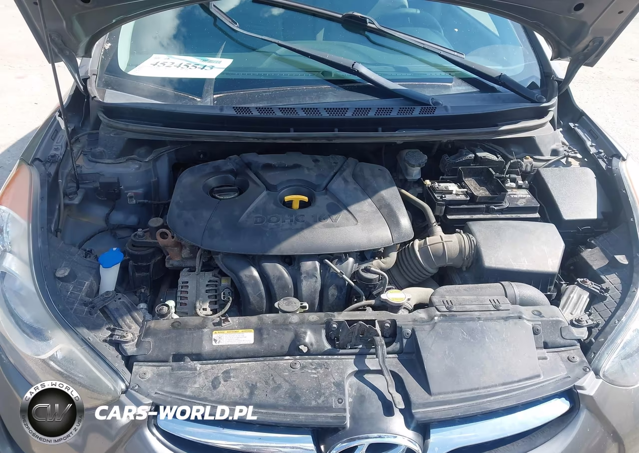 2013 Hyundai Elantra Gls VIN:5NPDH4AE9DH167154 - 10