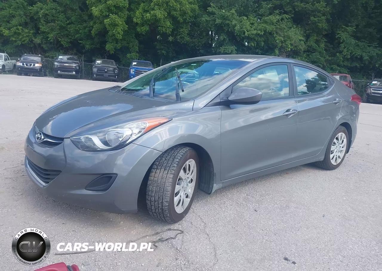 2013 Hyundai Elantra Gls VIN:5NPDH4AE9DH167154 - 2