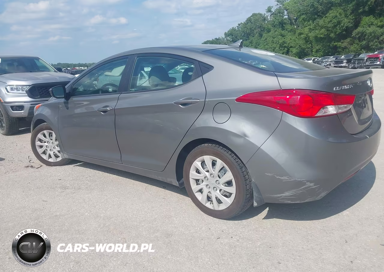 2013 Hyundai Elantra Gls VIN:5NPDH4AE9DH167154 - 3