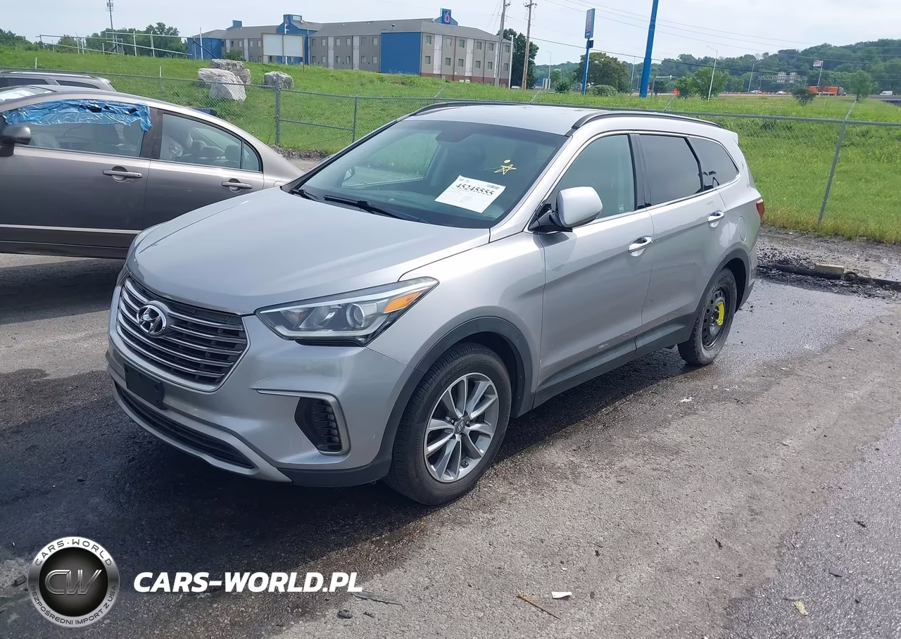 2017 Hyundai Santa Fe Se VIN:KM8SMDHF5HU255448 - 2