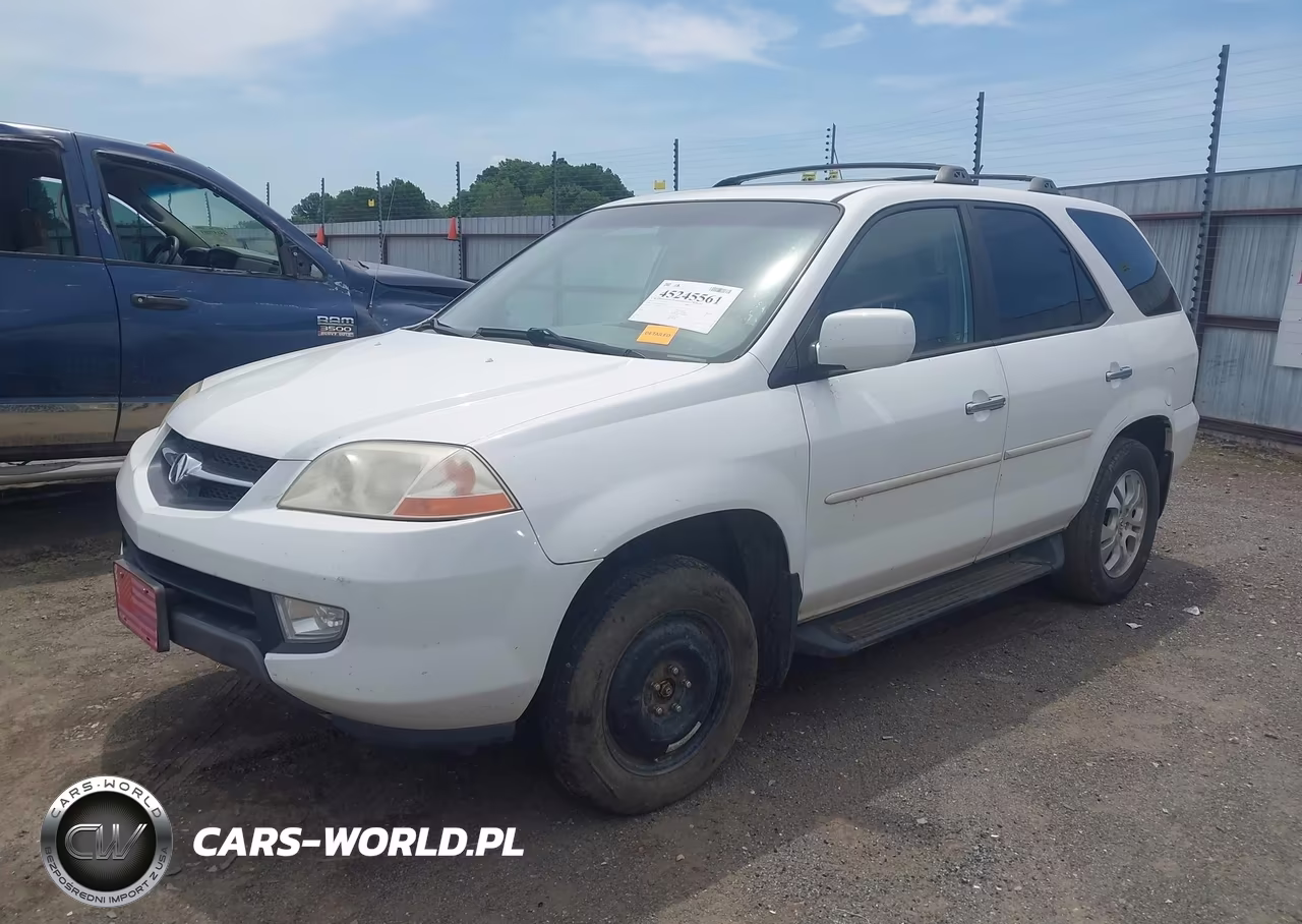 2003 Acura Mdx VIN:2HNYD189X3H539297 - 2