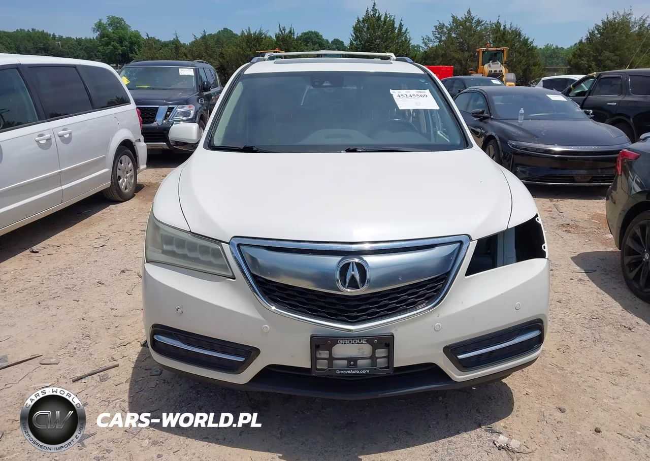 2016 Acura Mdx Advance Entertainment Packages-Advance Package VIN:5FRYD4H95GB034107 - 12