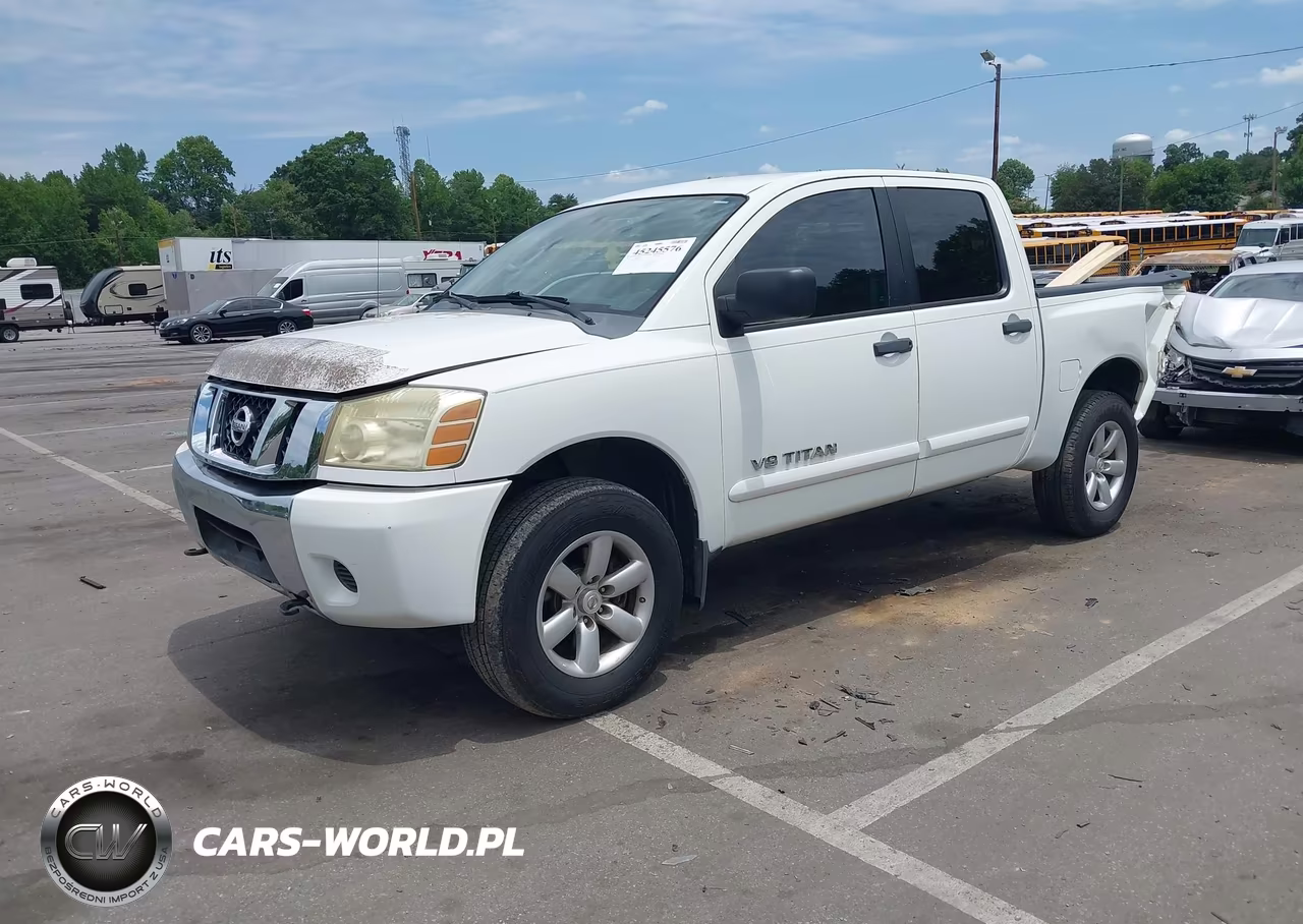 2009 Nissan Titan Se VIN:1N6AA07C39N307242 - 2