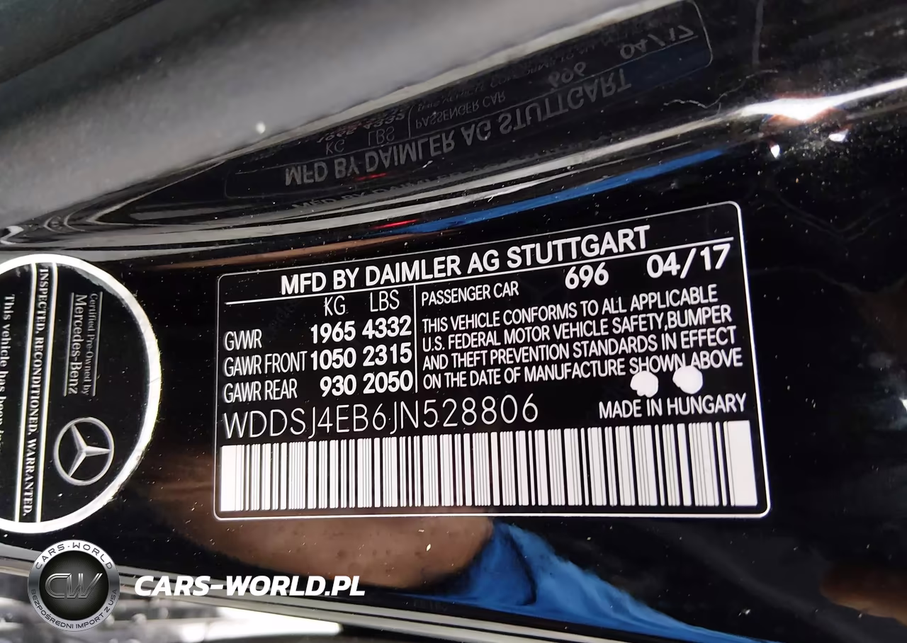 2018 Mercedes-Benz Cla 250 VIN:WDDSJ4EB6JN528806 - 9