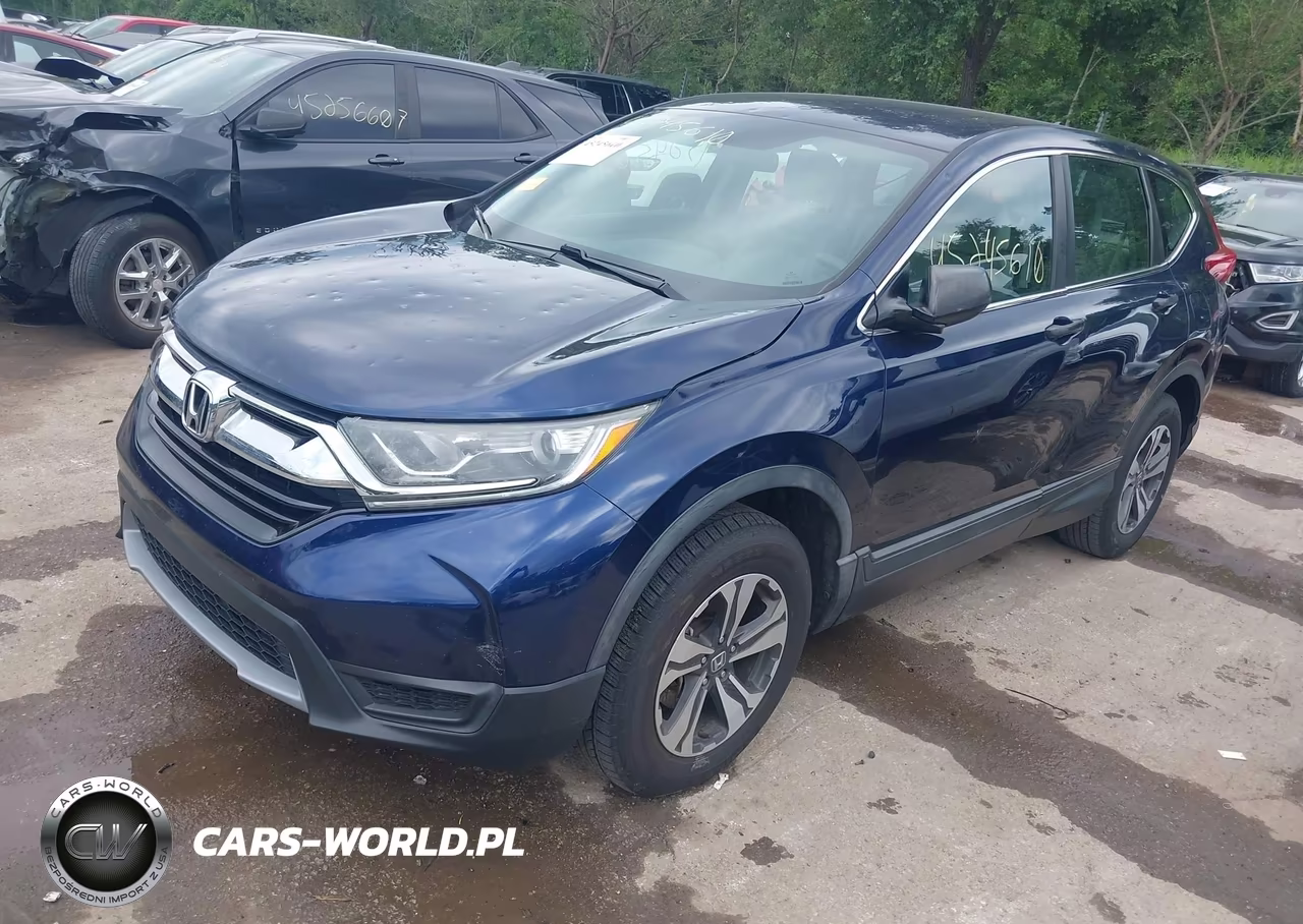 2018 Honda Cr-V Lx VIN:5J6RW6H36JL002482 - 2