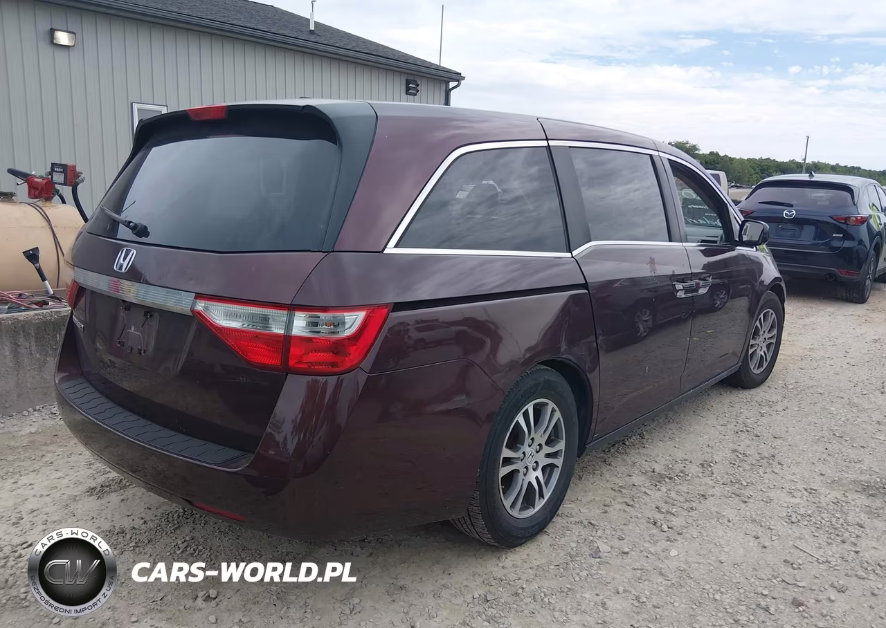 2013 Honda Odyssey Ex-L VIN:5FNRL5H62DB087797 - 4