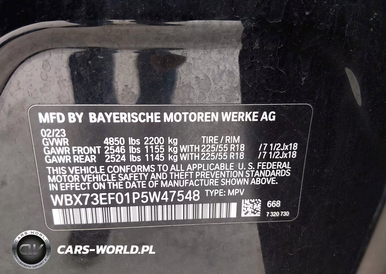 2023 BMW X1 xDrive28I VIN:WBX73EF01P5W47548 - 9