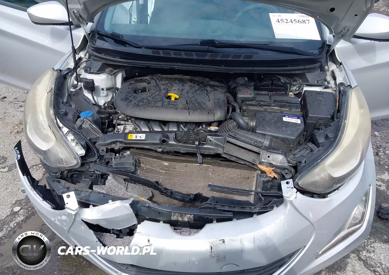 2014 Hyundai Elantra Se VIN:KMHDH4AE3EU210471 - 10