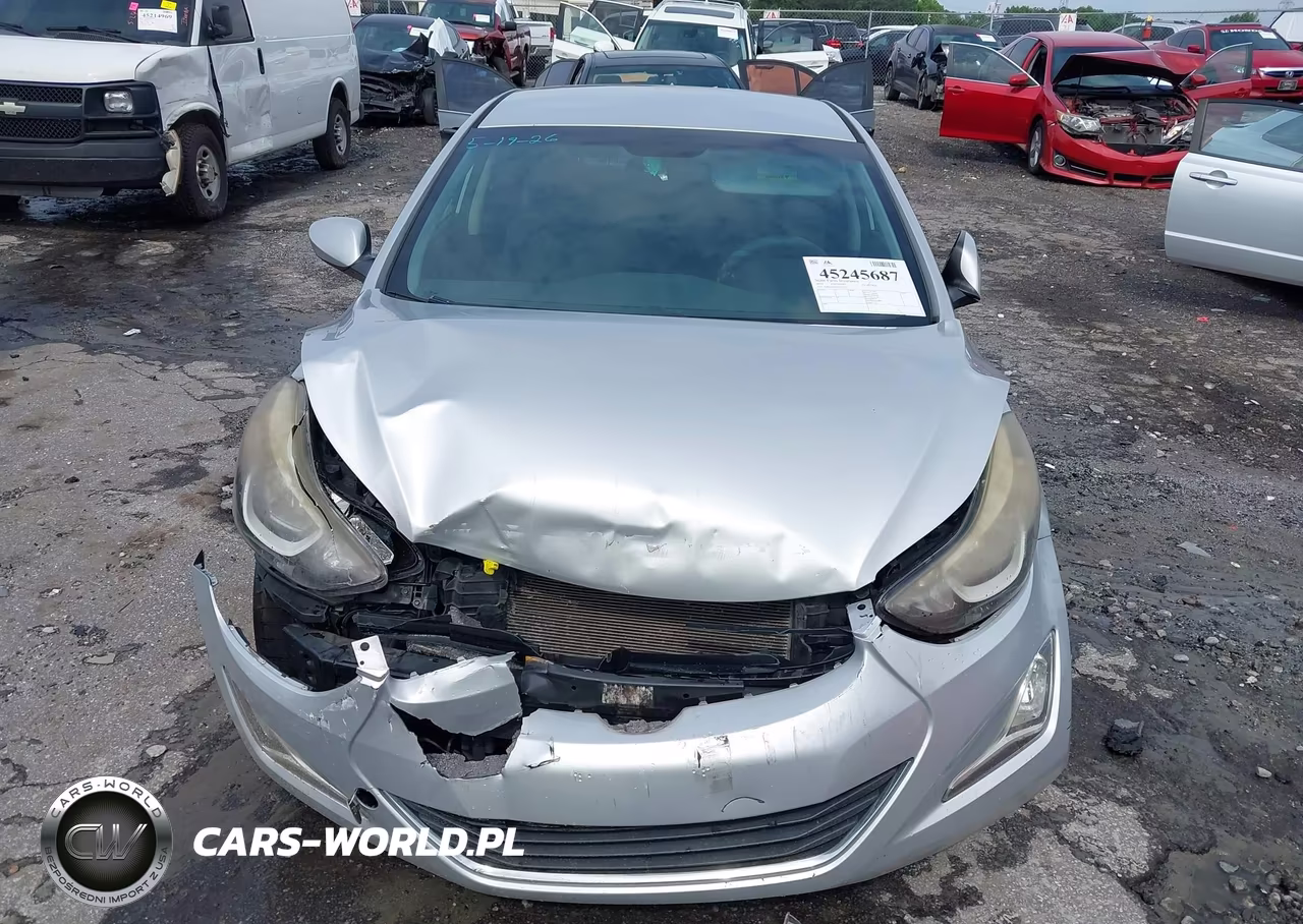 2014 Hyundai Elantra Se VIN:KMHDH4AE3EU210471 - 6
