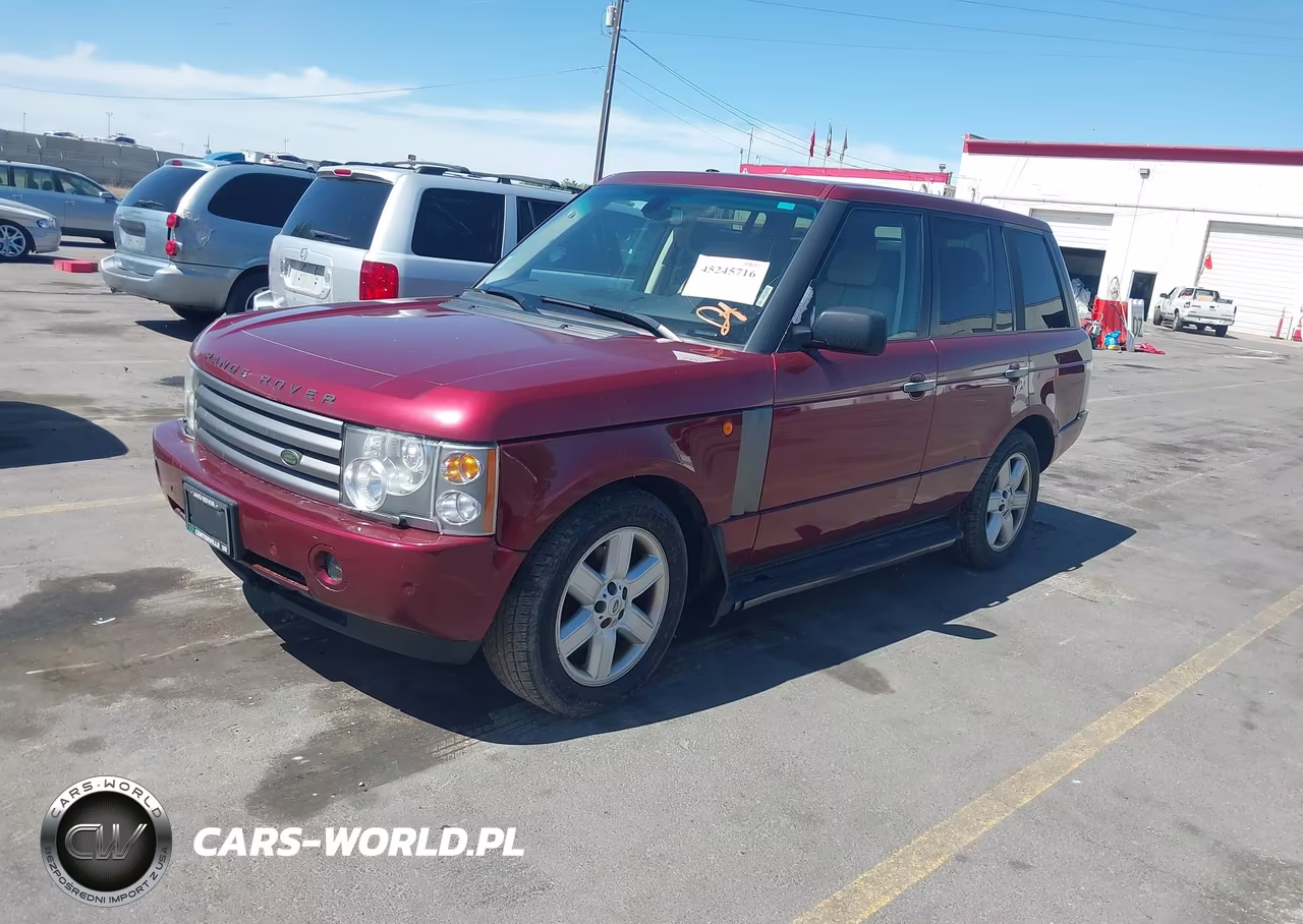 2004 Land Rover Range Rover Hse VIN:SALMF11414A163059 - 2