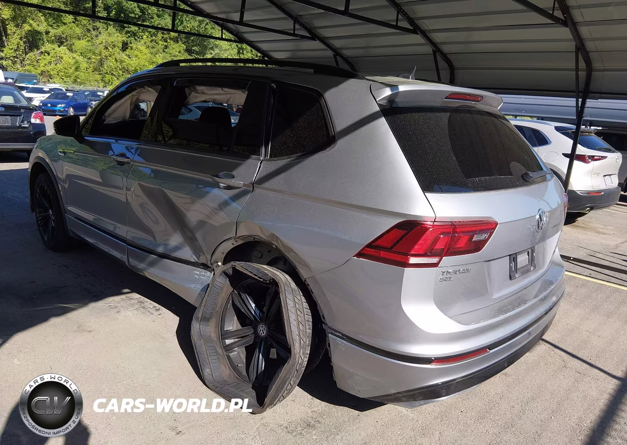 2019 Volkswagen Tiguan 2.0T Se-2.0T Sel-2.0T Sel R-Line-2.0T Sel R-Line Black VIN:3VV2B7AX7KM139650 - 3