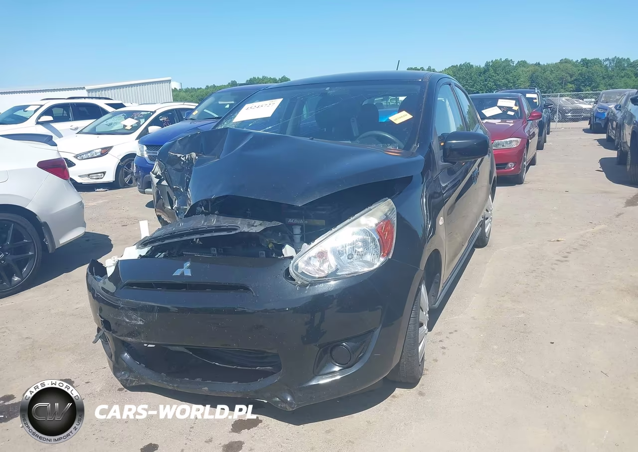2015 Mitsubishi Mirage De-Rf VIN:ML32A3HJ1FH058894 - 2